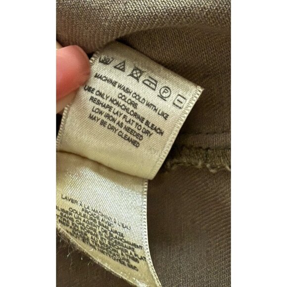 Anthropologie Pilcro Size S Camo Camouflage Embroidered Denim Jacket - Picture 10 of 10